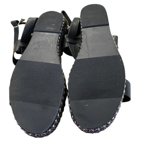 Rampage Sz 9‎ Kinnect Black Ankle Strap Sandals - Picture 4 of 8